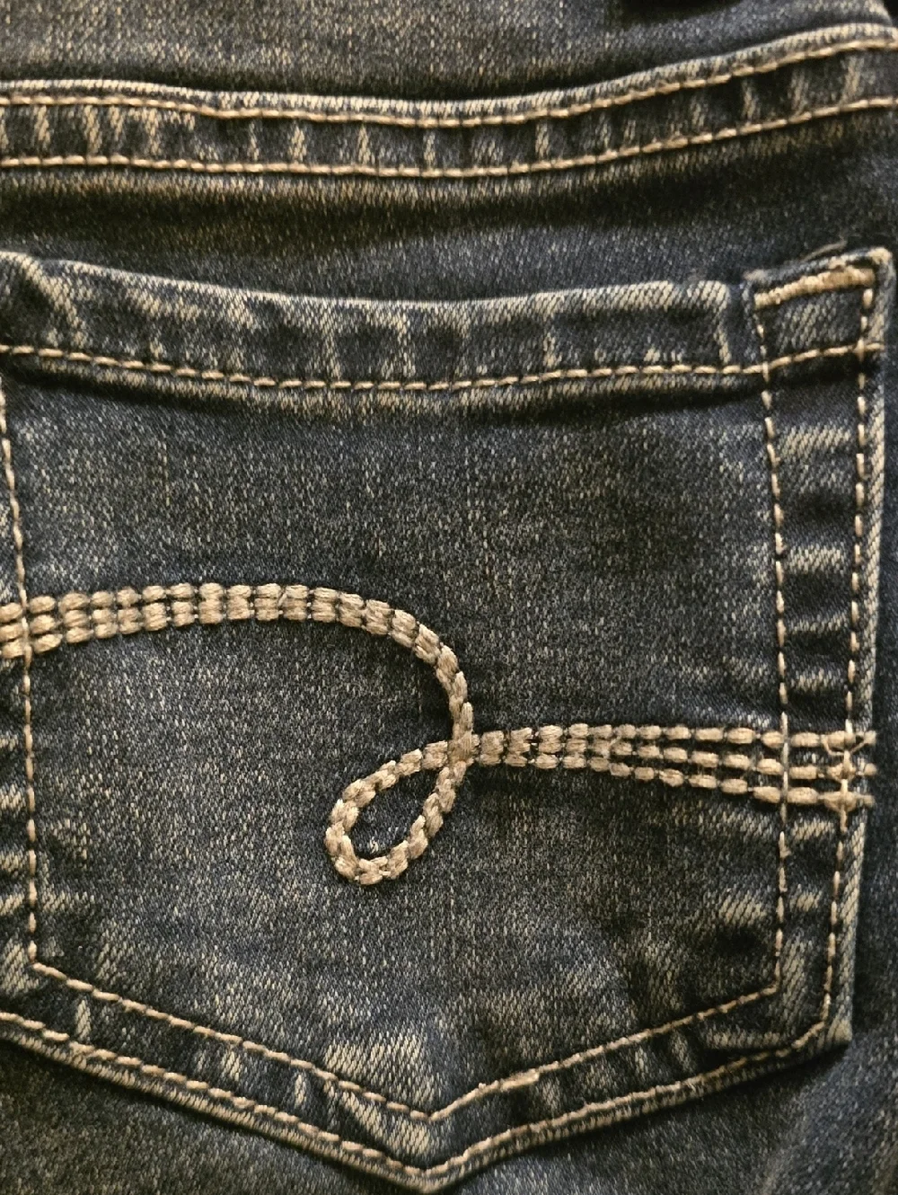 Justice Jeans Girls Size 10 Slim Blue Jegging High Rise Stretchy Button Fly